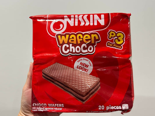 Nissin Wafer Choco Wafers 20 pieces
