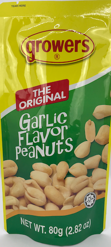 Grower's Garlic Flavour Peanuts 80 grams