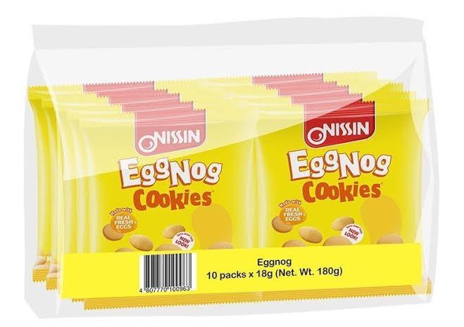 Nissin Eggnog Cookies