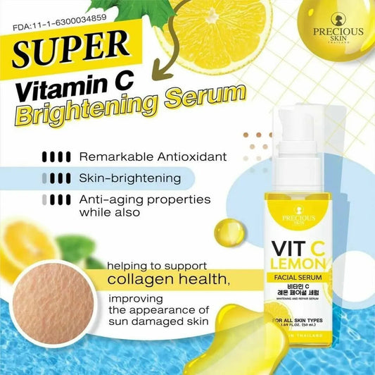 Precious Skin Vit C Lemon Facial Serum