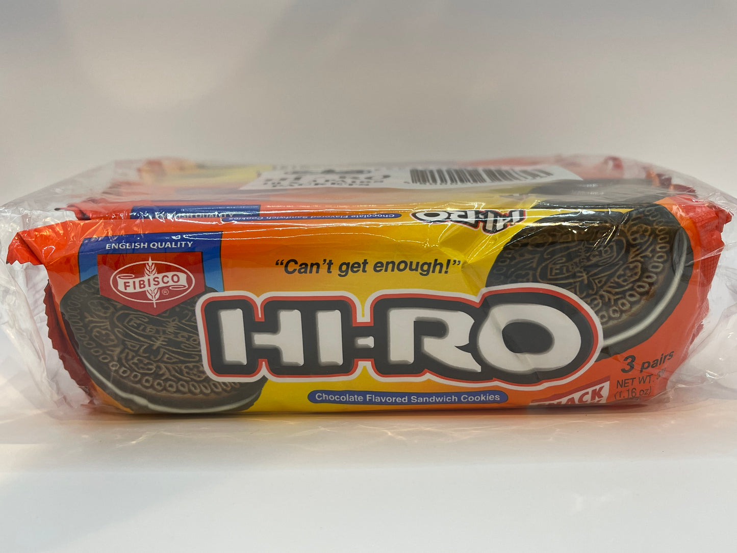 Fibisco HI-RO Chocolate Flavoured Cookies 10 x 3 Pcs Packets