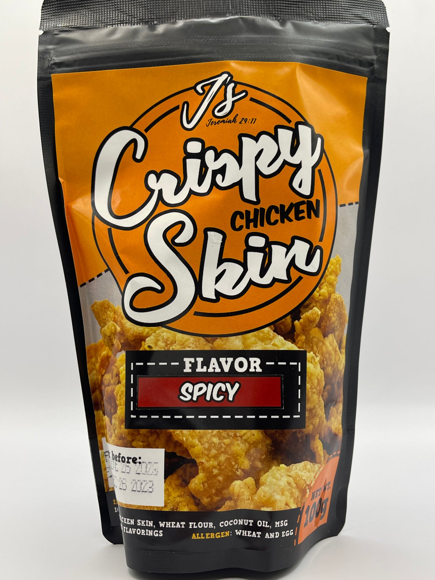 J.s Crispy Chicken Skin