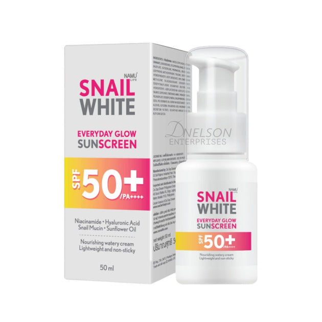 Namu Life Snailwhite Everyday Glow Sunscreen