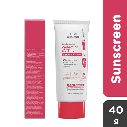 Luxe Organix High Protection Perfecting UV Tint Serum Sunscreen (40g)